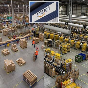 Amazon announces it will create 7,000 jobs at its warehouses and other sites across the UK