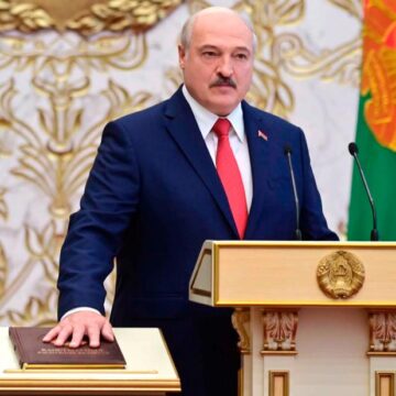 The EU says Lukashenko is not the legitimate Belarus president