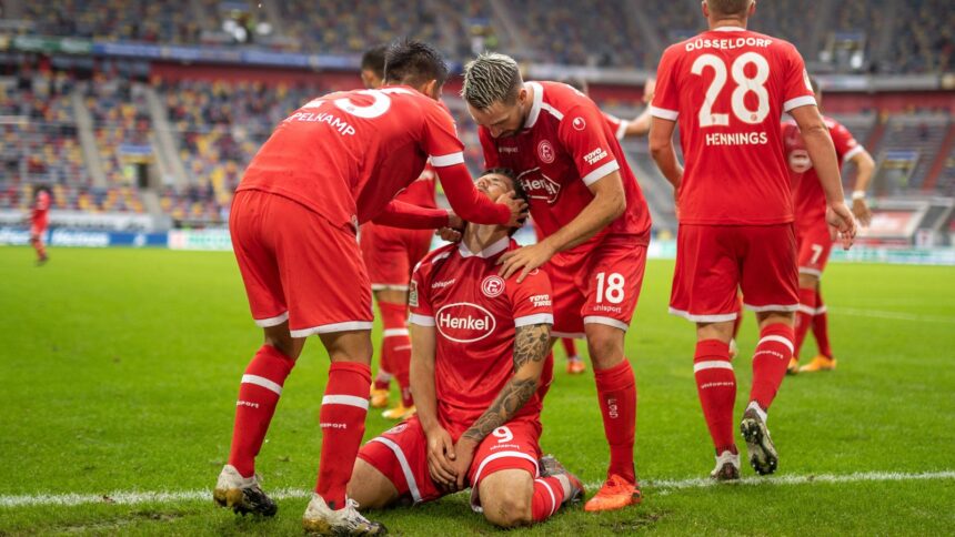 Fortuna Düsseldorf belohnt sich spät gegen die Würzburger Kickers