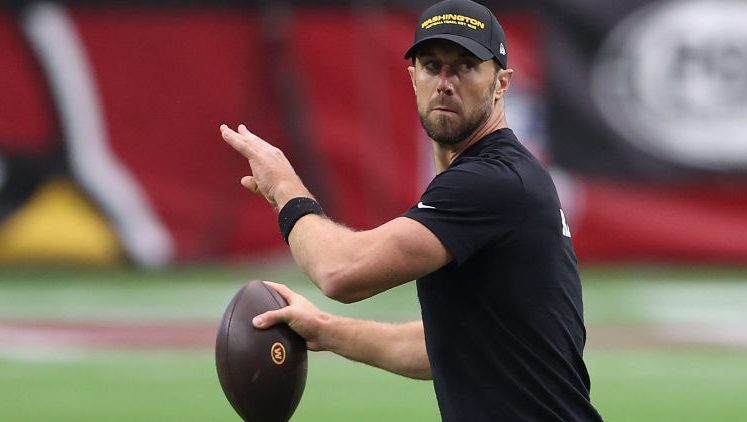 Alex Smith moves up depth chart, will back up Kyle Allen with Dwayne Haskins third
