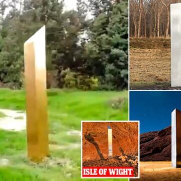 ‘One monolith to rule them all’: Golden tower appears in Colombia