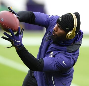 Ravens’ Bryant tests positive ahead of kickoff
