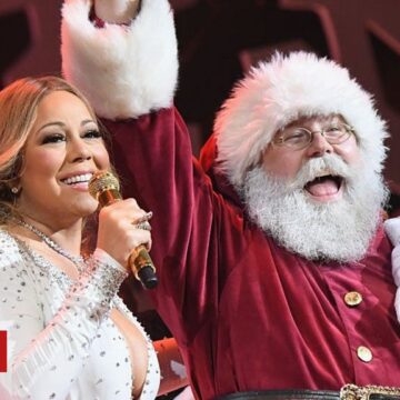 Mariah Carey’s All I Want For Christmas tops the UK charts after 26 years