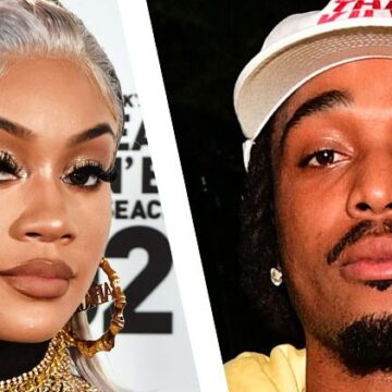 Quavo Pushes Saweetie in Leaked Elevator Footage From 2020