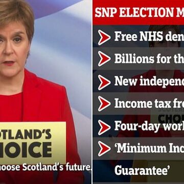 Scottish election 2021: Nicola Sturgeon pledges independence referendum within five years