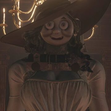 Lady Dimitrescu as Thomas the Tank Engine is the headline act in Resident Evil Village’s burgeoning mod scene