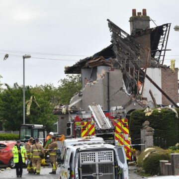 Heysham gas explosion kills young child and injures four