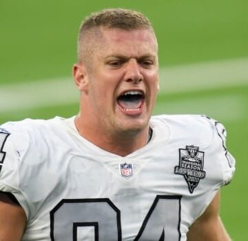 Las Vegas Raiders lineman Carl Nassib comes out as NFL’s 1st active gay player