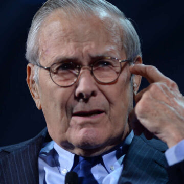Donald Rumsfeld, ancien secrétaire à la défense sous George W. Bush, est mort