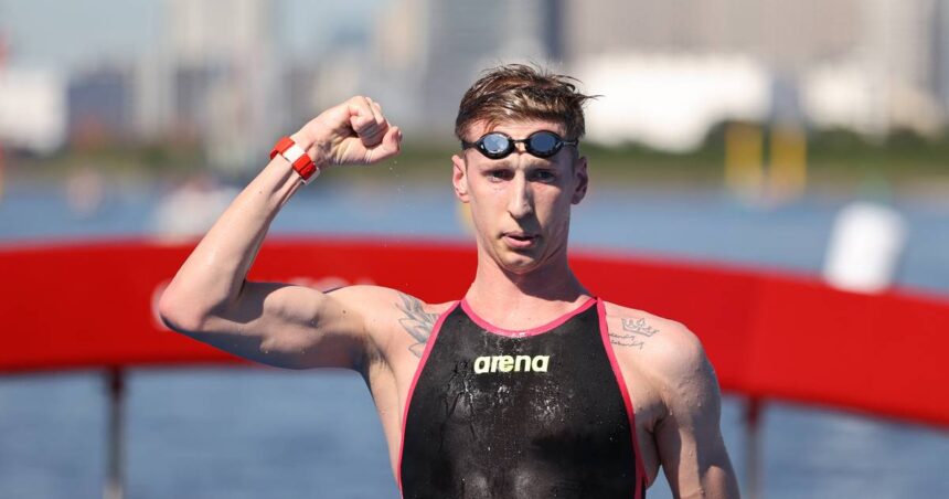 Florian Wellbrock: Goldmedaille für Schwimmer über zehn Kilometer