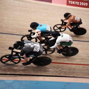 Canadian Genest wins bronze medal in women’s track cycling event