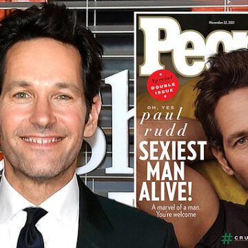 Paul Rudd is People’s Sexiest Man Alive! 52-year-old actor jokes he is getting business cards made