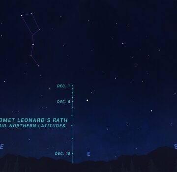 Comet Leonard will be visible this December before vanishing forever