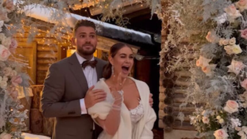 Jessica Paszka und Johannes Haller: Traumhochzeit im Schnee