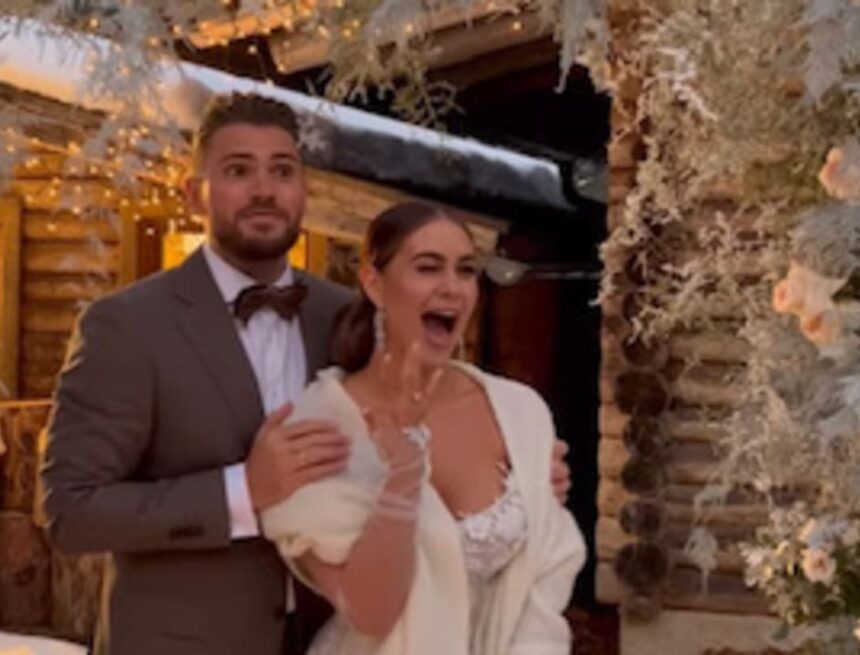 Jessica Paszka und Johannes Haller: Traumhochzeit im Schnee