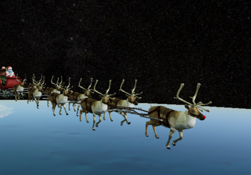 Comando aéreo dos Estados Unidos monitora viagem do Papai Noel Comando aéreo dos Estados Unidos monitora viagem do Papai Noel