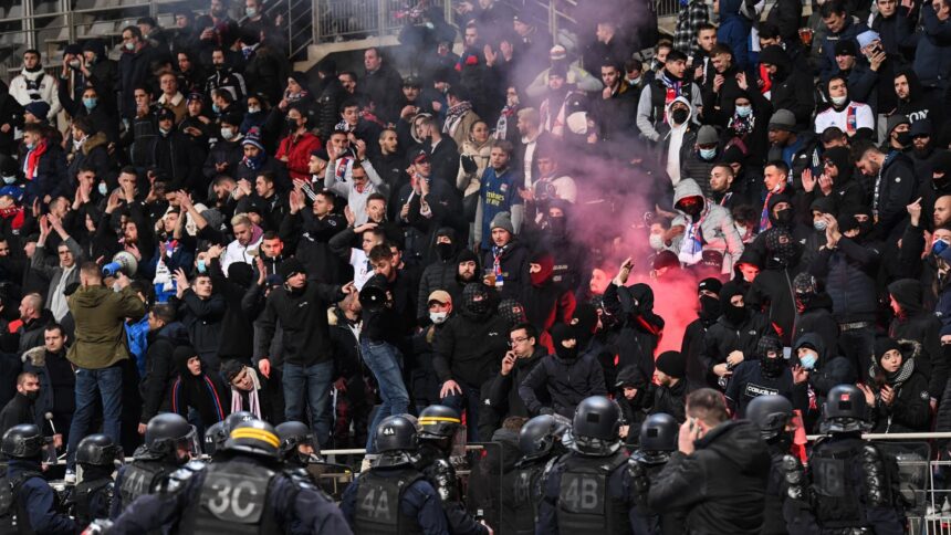 Incidents Paris FC-OL: trois “hooligans” lyonnais à l’origine des débordements