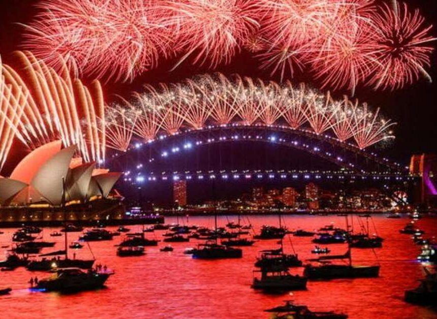 Sydney abre festas de Ano Novo pelo mundo