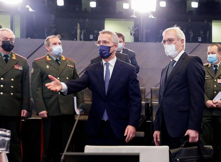 Krisentreffen in Brüssel: Russland und Nato starten Versuch der Wiederannäherung Krisentreffen in Brüssel: Russland und Nato starten Versuch der Wiederannäherung