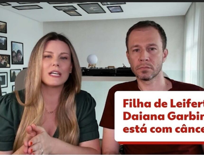 Lua, filha de Tiago Leifert e Daiana Garbin, está com câncer Lua, filha de Tiago Leifert e Daiana Garbin, está com câncer