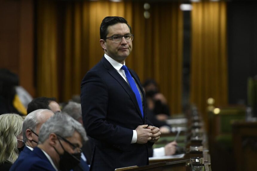 Pierre Poilievre enters Conservative leadership race