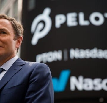 Peloton replaces CEO and lays off 2,800 people as once-hyped stock continues downhill ride