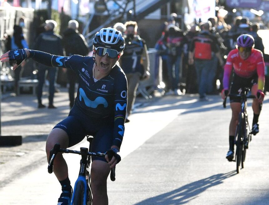 Van Vleuten klopt Vollering en wint voor tweede keer Omloop Het Nieuwsblad Van Vleuten klopt Vollering en wint voor tweede keer Omloop Het Nieuwsblad