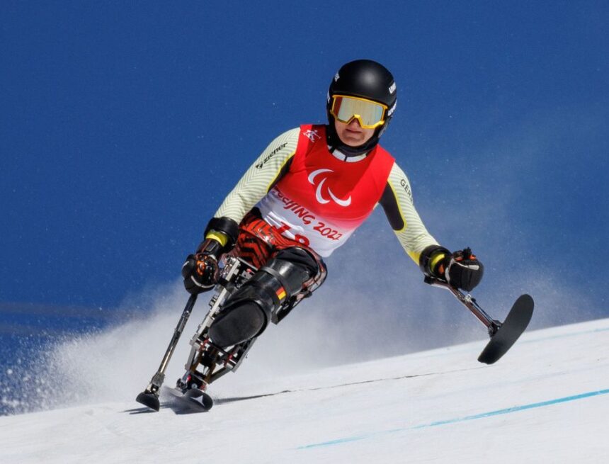 Paralympics in Peking: Forster holt erste deutsche Medaille Paralympics in Peking: Forster holt erste deutsche Medaille