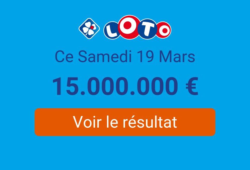 Résultat Loto FDJ du samedi 19 mars 2022 : tirage en ligne (gratuit) Résultat Loto FDJ du samedi 19 mars 2022 : tirage en ligne (gratuit)