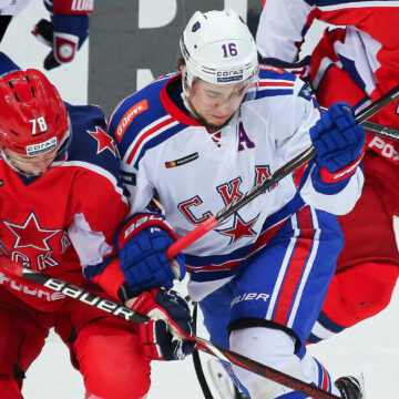 ЦСКА повел у СКА 2-1 в серии финала Запада после победы со счетом 6:2