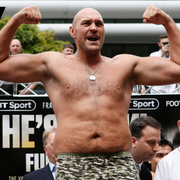 Вечер бокса в Лондоне: Тайсон Фьюри