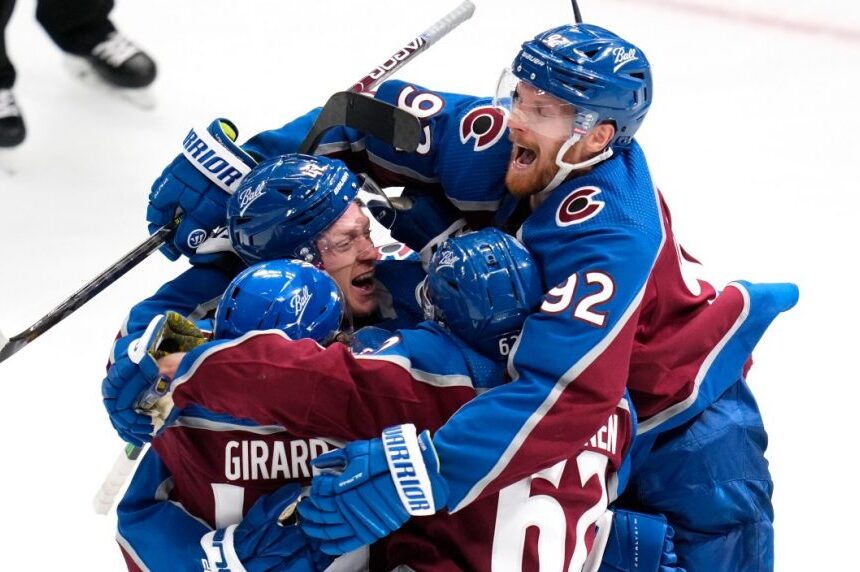 Perfect timing: Avalanche’s Manson nets first NHL playoff goal in OT