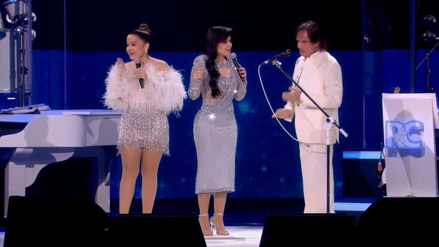 Ao lado de Maiara, Maraisa usa vestido com mais de 40 mil cristais em Especial de Roberto Carlos; confira os looks