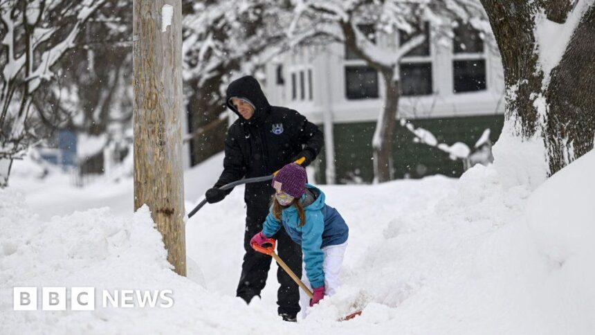 Deadly blizzard leaves more than 60 dead across US