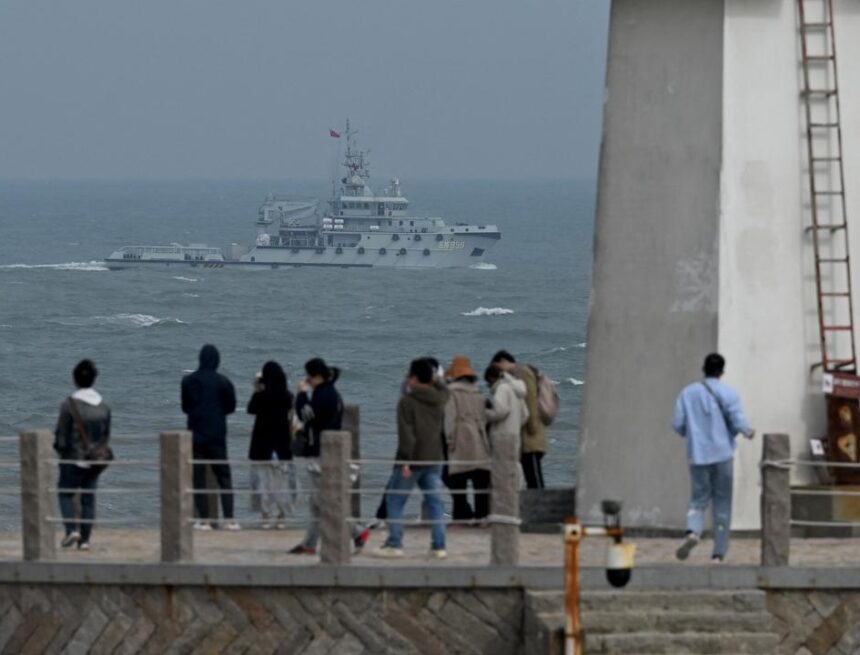China begint driedaagse militaire oefening om ‘provocerend’ Taiwan af te schrikken China begint driedaagse militaire oefening om ‘provocerend’ Taiwan af te schrikken