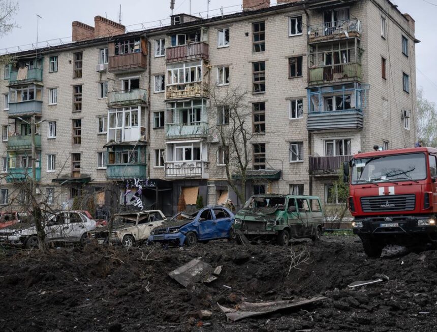 Veel slachtoffers Russische aanval Sloviansk Veel slachtoffers Russische aanval Sloviansk