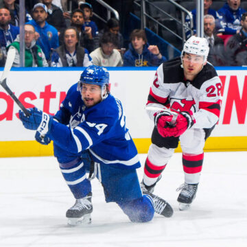 Maple Leafs vs. Devils observations: Matthews inches closer to 70 goals in a concerning loss
