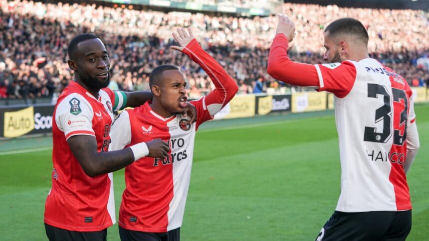 Feyenoord legt voor de veertiende keer in clubhistorie beslag op TOTO KNVB Beker