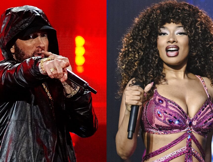 Eminem shares controversial new song ‘Houdini’ and references Megan Thee Stallion shooting incident