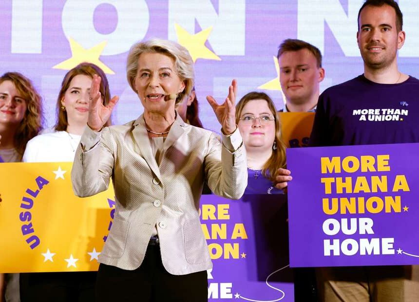 Parteibündnis mit von der Leyen klar vorne