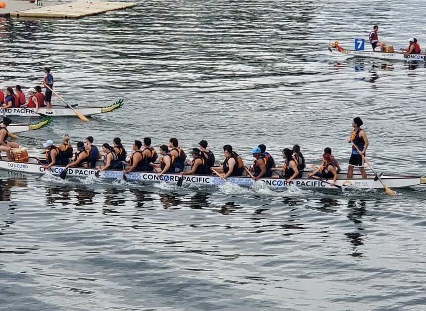 Dragon Boat Festival goes on despite sewer main break near False Creek