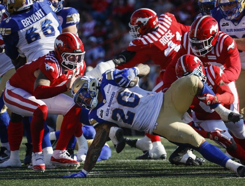 Stamps ‘answer the bell’ to win physical overtime thriller over Bombers