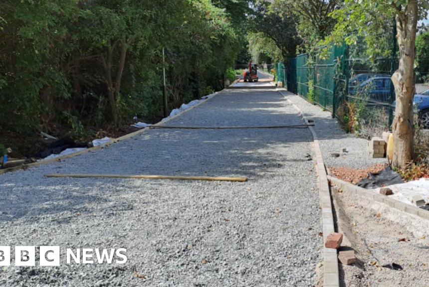 Path resurfacing work ‘progressing well’ at Leicester park