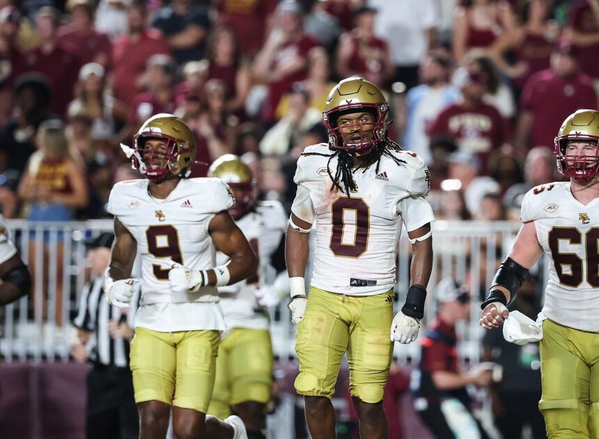 Treshaun Ward leads Boston College in 28-13 victory over No. 10 Florida State