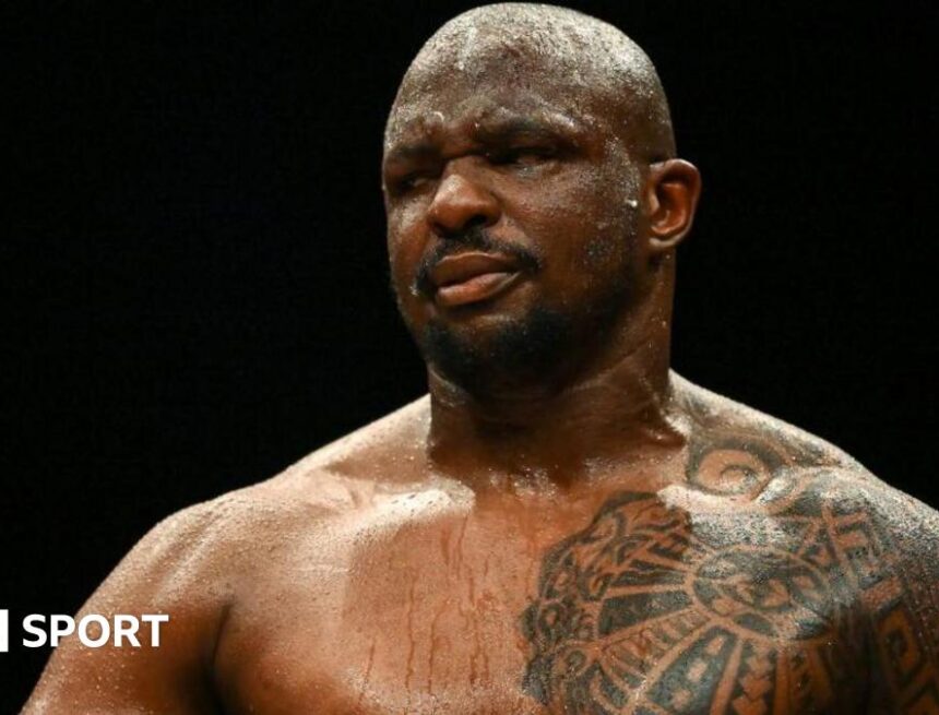 Dillian Whyte stops Ebenezer Tetteh in seventh round of comeback
