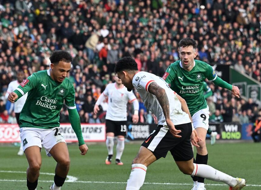 Plymouth Argyle 1, Liverpool 0