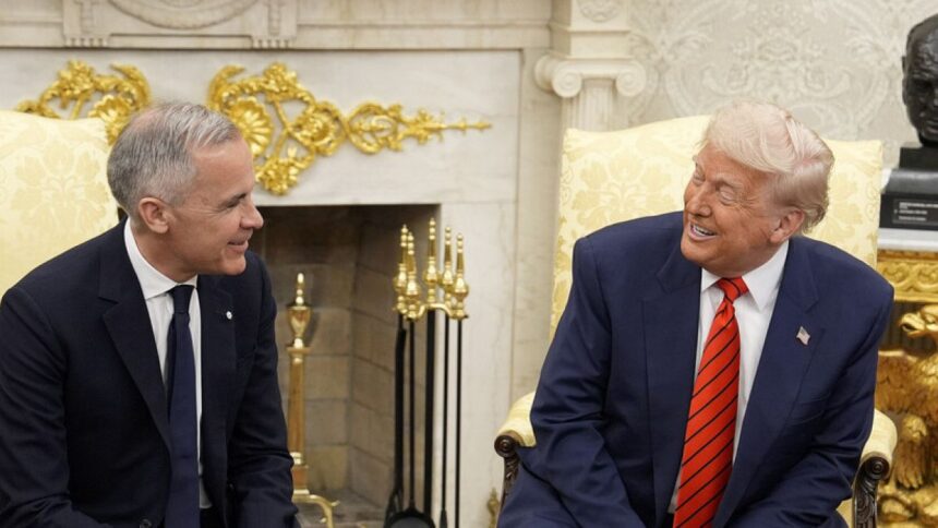 À Washington, première rencontre tendue entre Mark Carney et Donald Trump