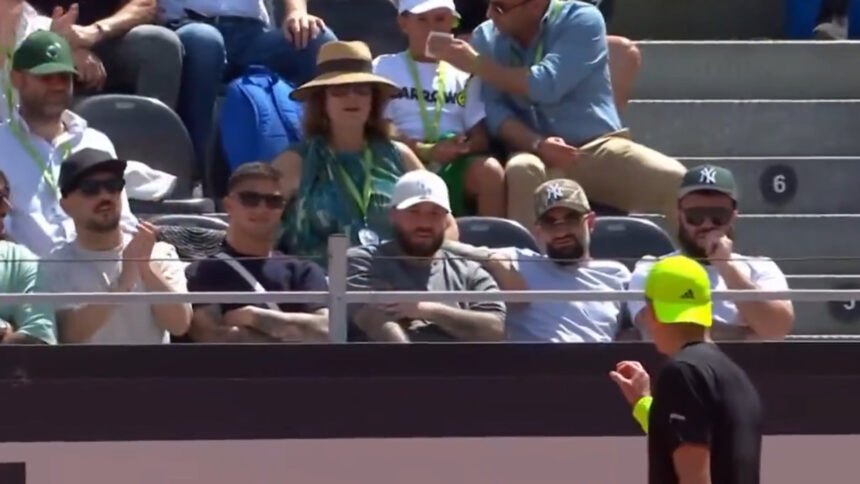 Tennisspieler sprechen sich gegen respektlose Zuschauer bei den Italian Open in Rom aus