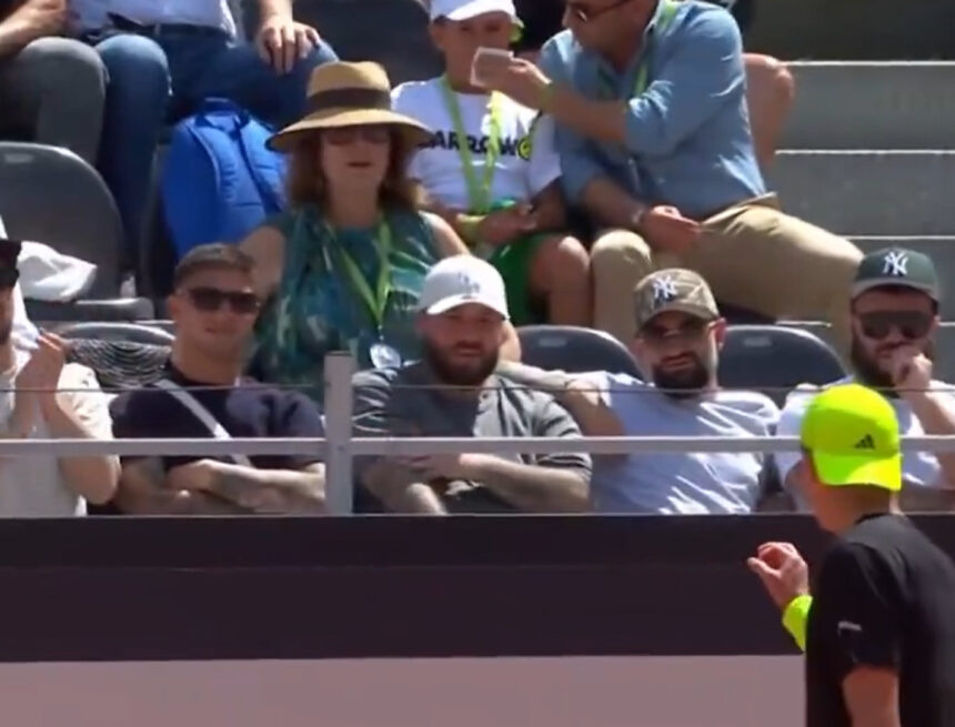 Tennisspieler sprechen sich gegen respektlose Zuschauer bei den Italian Open in Rom aus Tennisspieler sprechen sich gegen respektlose Zuschauer bei den Italian Open in Rom aus