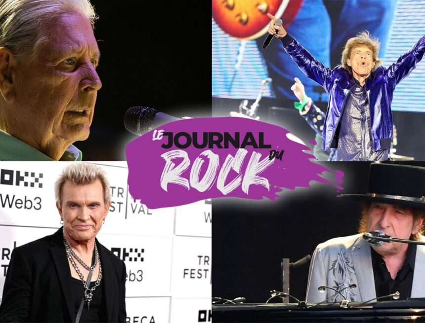 Brian Wilson et Sly Stone nous ont quittés, les Stones enregistrent, et Muse dévoile un nouveau titre sur scène